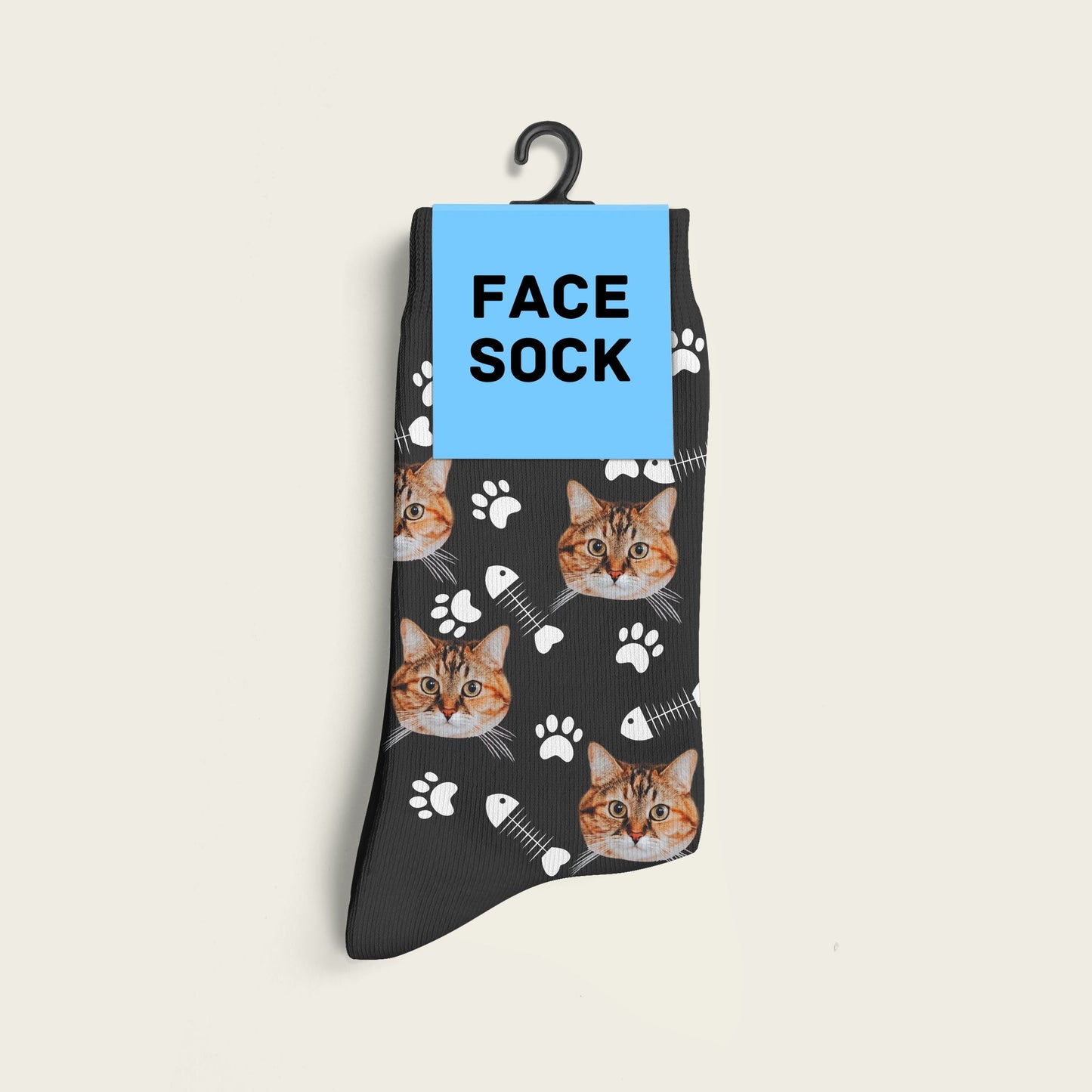 Custom Cat Socks With Photo