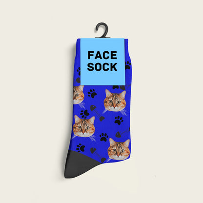 Custom Cat Socks With Photo