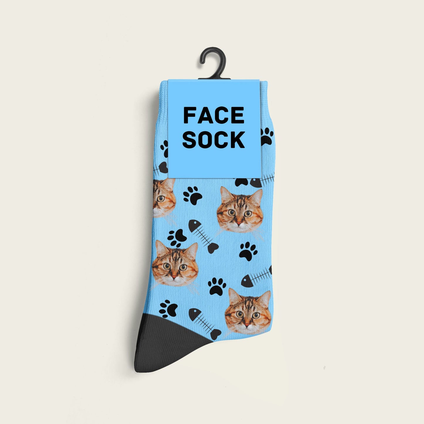 Custom Cat Socks With Photo