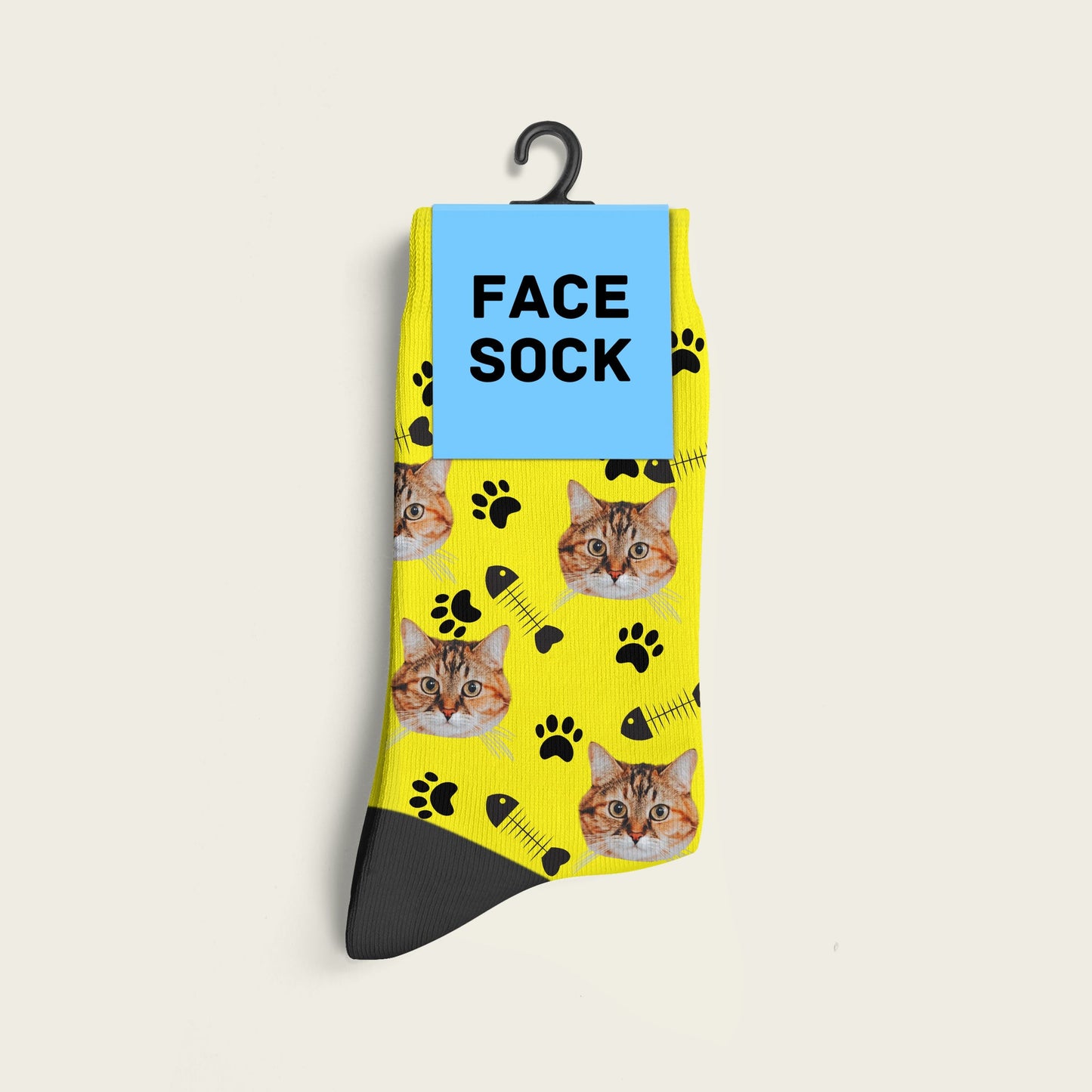 Custom Cat Socks With Photo