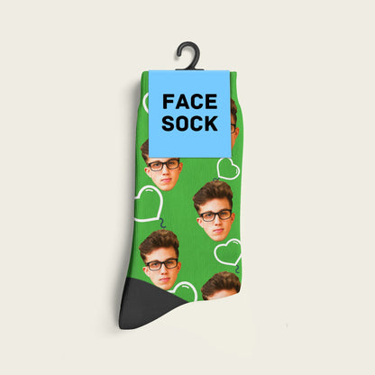 Custom Love Socks With Photo